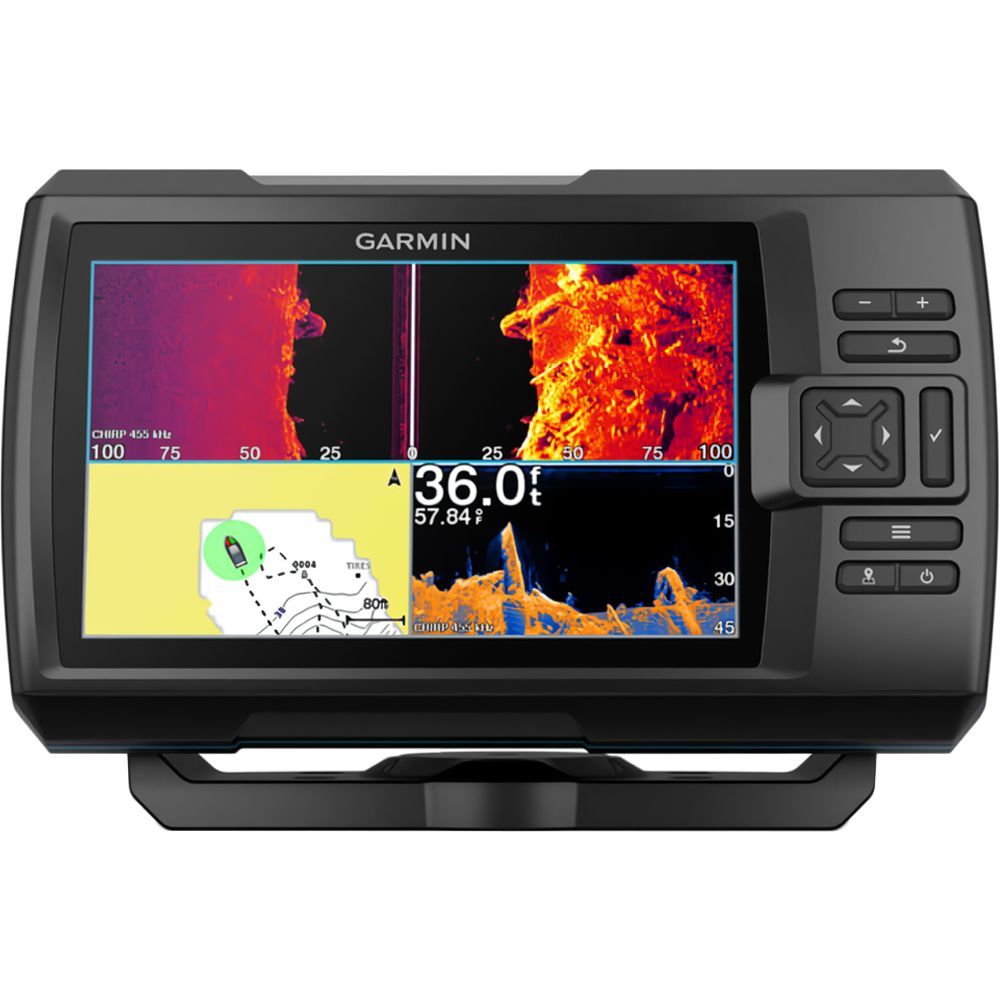 SONAR GPS GARMIN STRIKER VIVID 7SV + TRANSDUCER GT52HW-TM