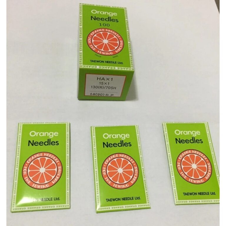 3 caixas de agulha Hax1 bordadeira e costura domes