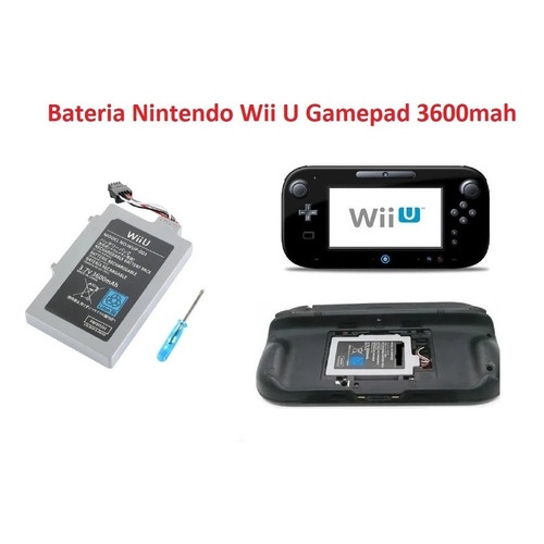 Bateria Nintendo Wii U Gamepad 3600mah Wup 001 Wup