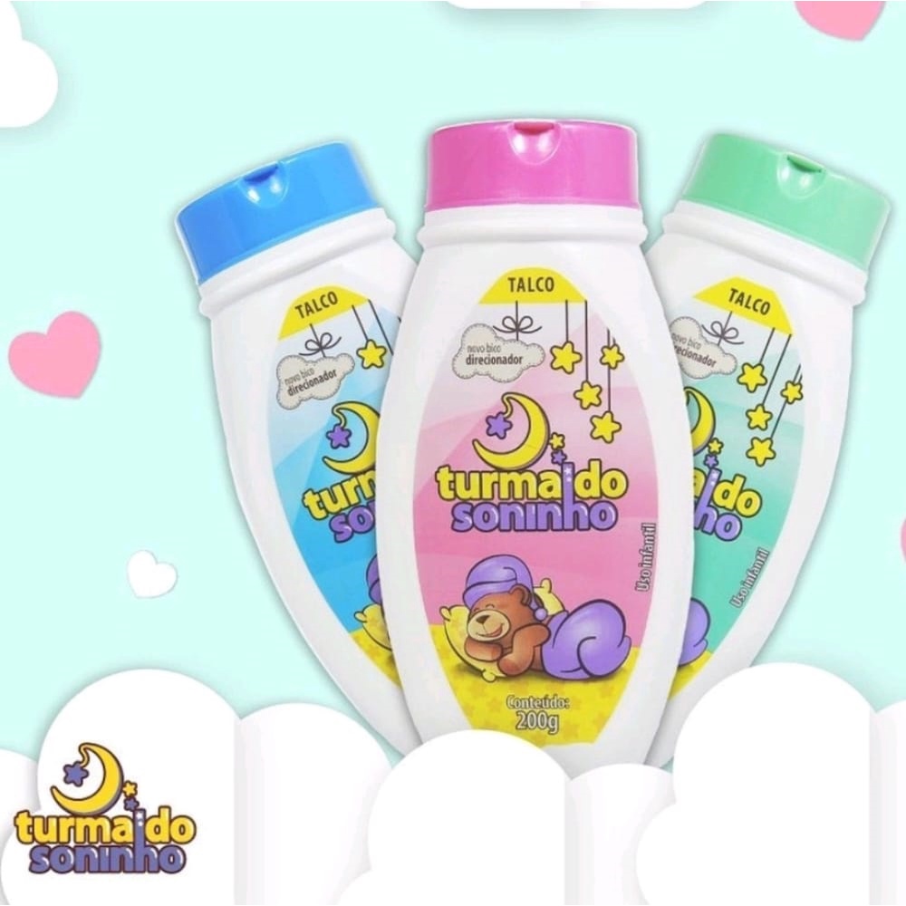 Talco Turma do Soninho 200g – Tipo a Escolher