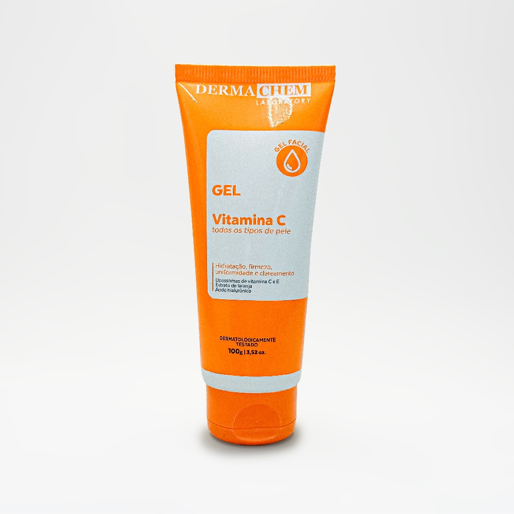 Gel Facial Anti Idade Vitamina C 100ml Dermachem