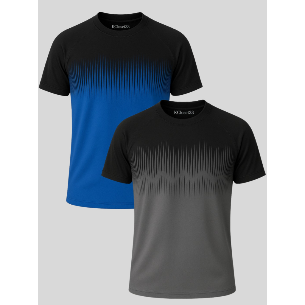Kit 2 Camisa Masculina Dry Fit Para Treino Corrida Academia Esportes