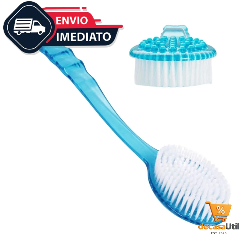 Escova de Banho para as Costas Cabo Longo Massageadora