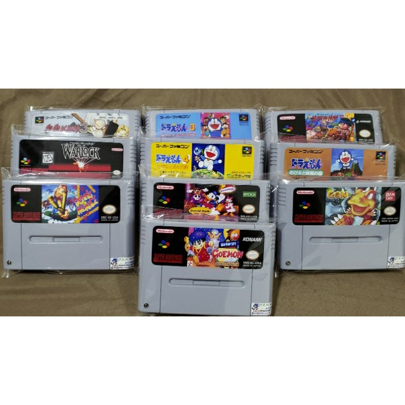 CARCAÇA ORIGINAL + LABEL A SUA ESCOLHA P/ SUPER FAMICOM
