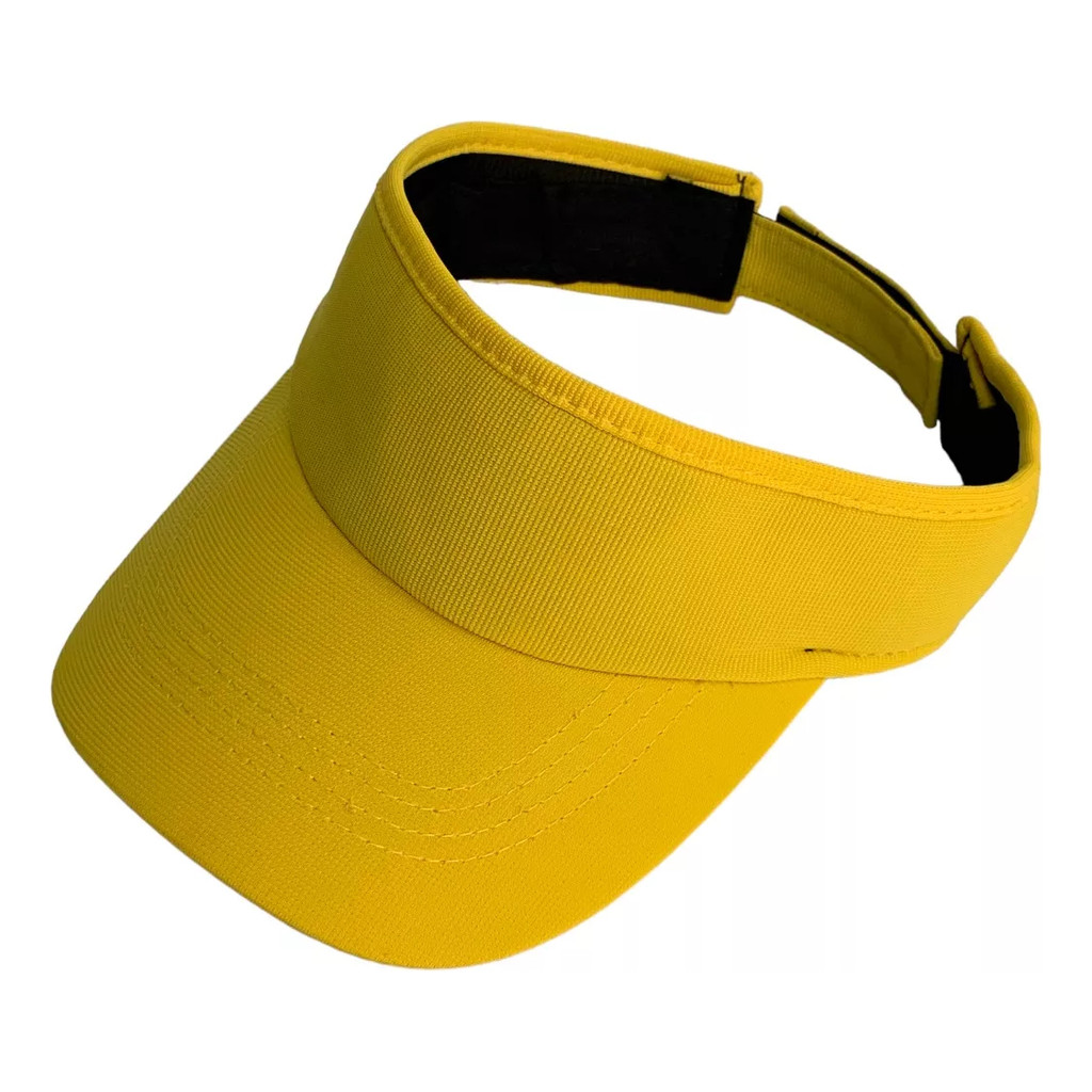 Viseira Esportes Volei Praia Corrida Sol Ajustavel Moda Beach Tennis Verão