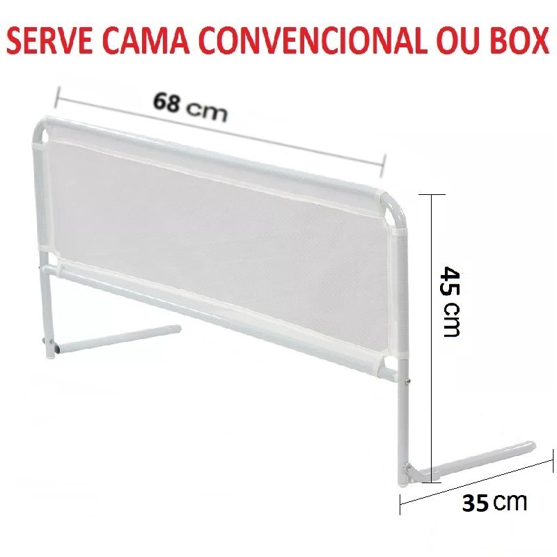 Grade De Cama Proteção Para Cama – Bebês E Idosos – Envio Imediato