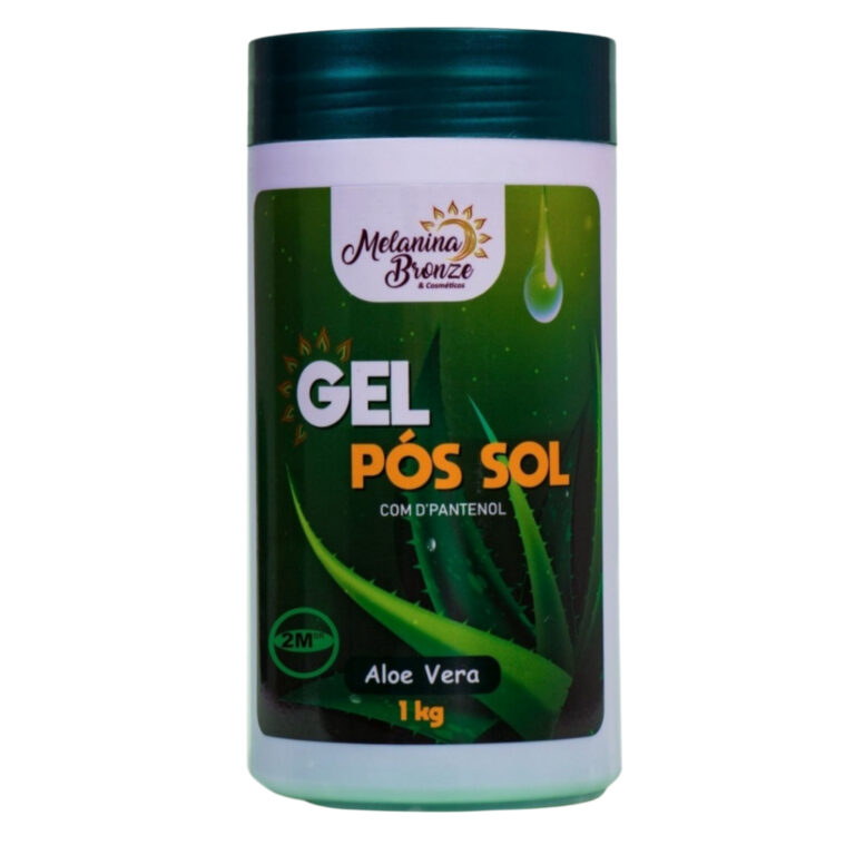 Gel pós sol Melanina Bronze 1kg com DPantenol