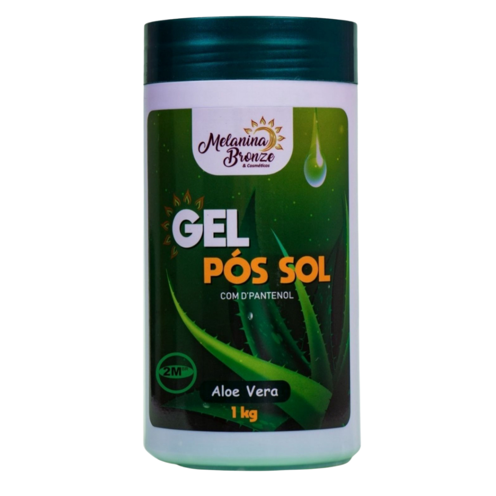 Gel pós sol Melanina Bronze 1kg com DPantenol