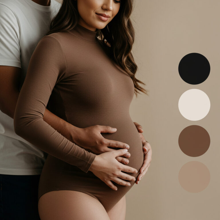 Body Gestante Ensaio Fotográfico | Gola Alta Mang