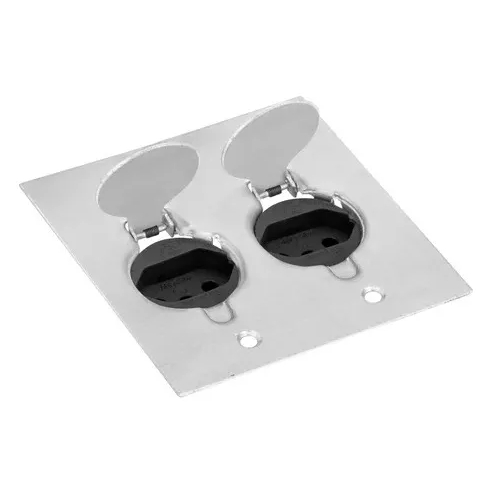 Conjunto Placa Para Piso 4×4 Para Duas Tomada