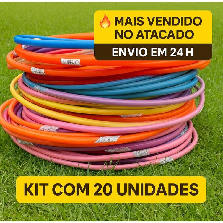 Kit 20 Bambolês Coloridos Atacado  Brinquedo Infa