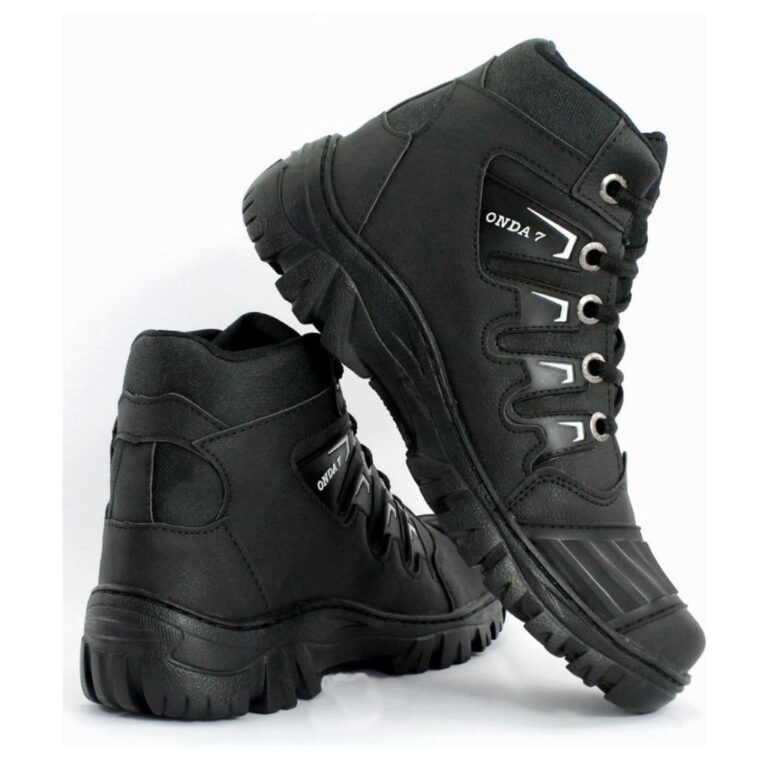 Bota Adventure Coturno Militar Motoqueiro Casual C