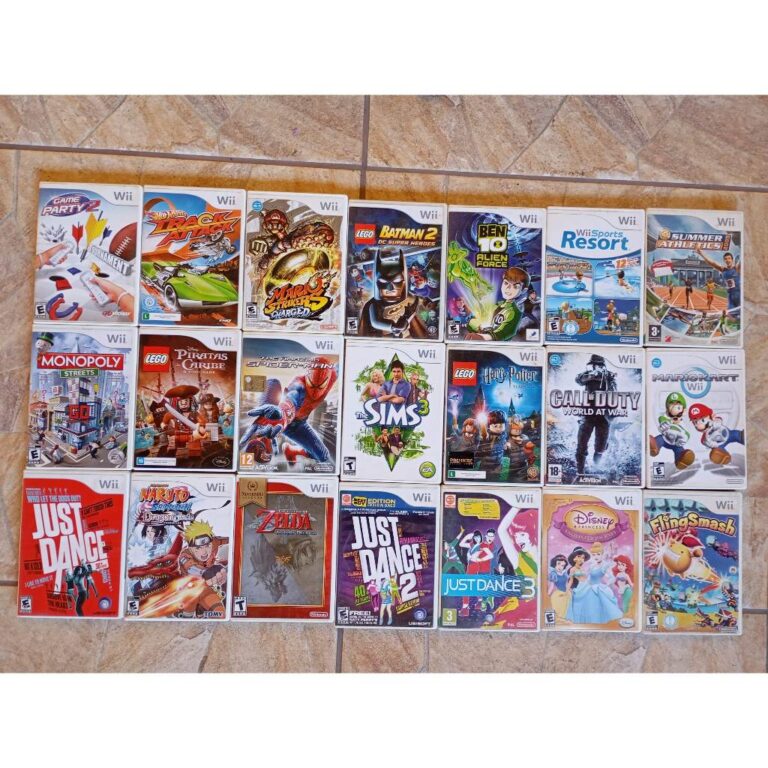 Jogos de nintendo wii originais
