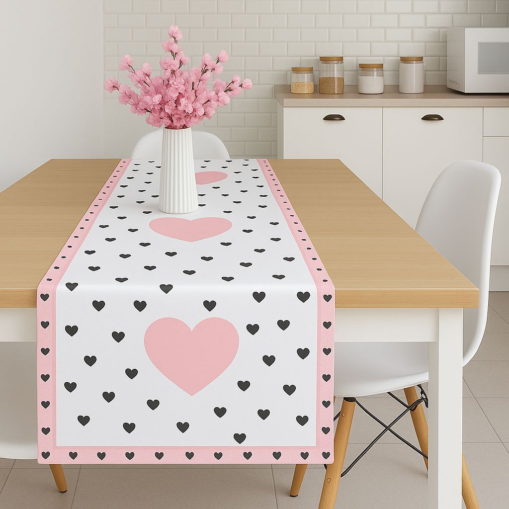 Caminho de Mesa Trilho Passadeira Retangular Toalha Estampada 4 ou 6 Lugares 1,35×0,35 Decorativa