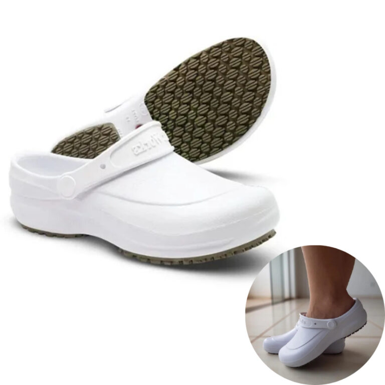 Sapato Eva Borracha Babush SoftWorks Branco BB60 p