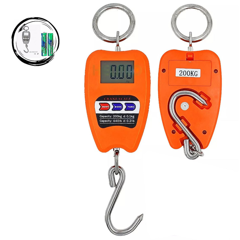 Balança Digital Suspensa 200kg Alta Precisão