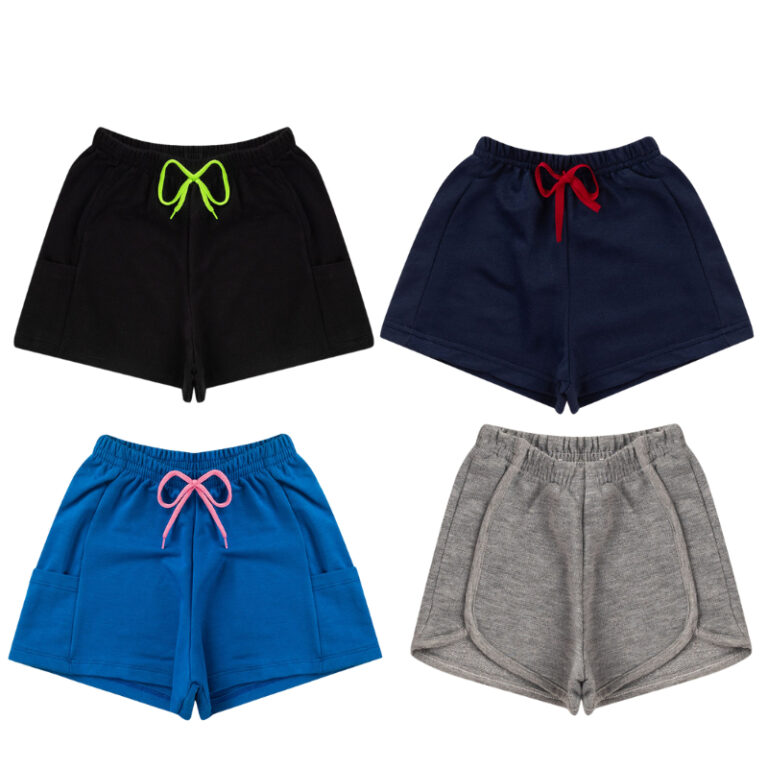 Moderninhos – Kit Com 3 Shorts Feminino Infa