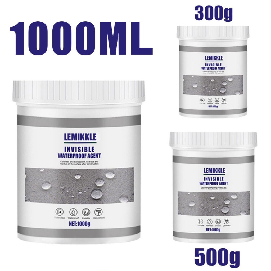 Invisível Impermeável 300ML/500ML/1000ML Agente De Revestimento Transparente Anti-Vazamento + brush