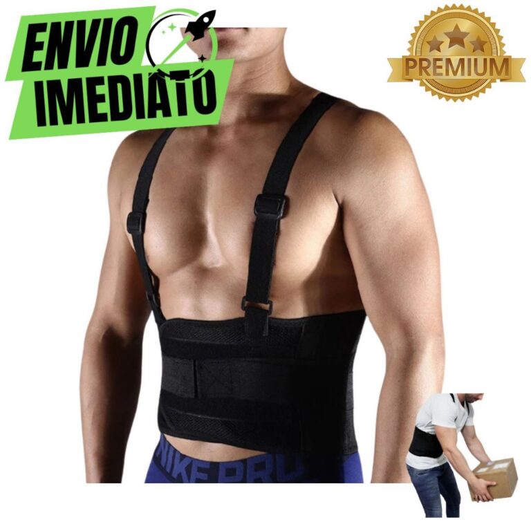 Cinta Ergonomica Reforcada Para Protecao Da Coluna
