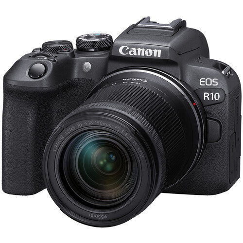 CÂMERA CANON EOS R10 COM LENTE 18-150MM MIRRORLES