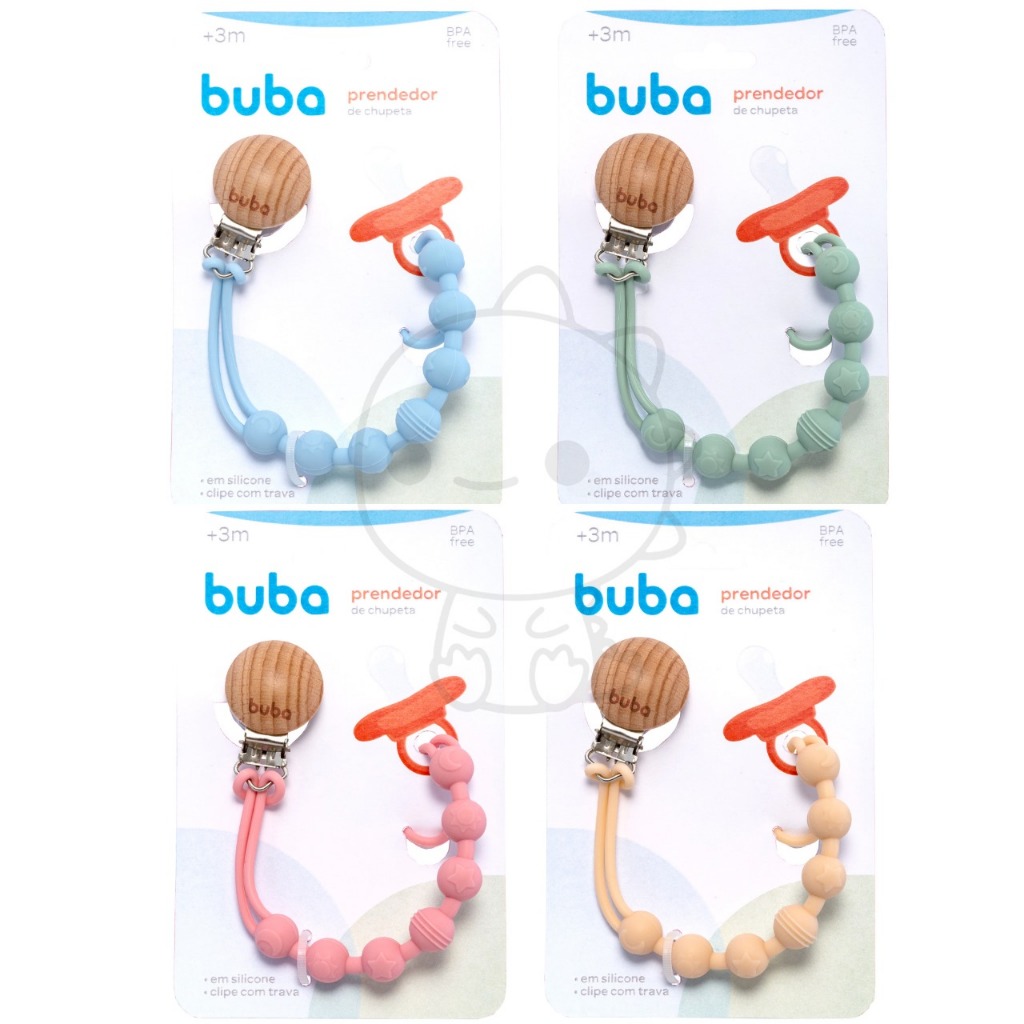 Prendedor De Chupeta Em Silicone buba prendedor chupeta buba