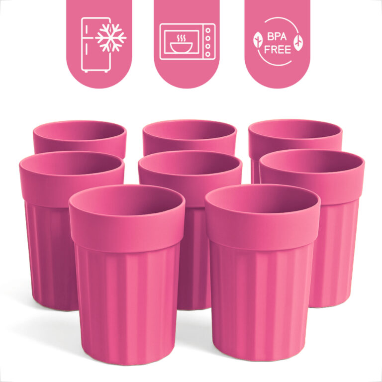 Kit Copos Plásticos 10 Unidades 350ML Para Festas