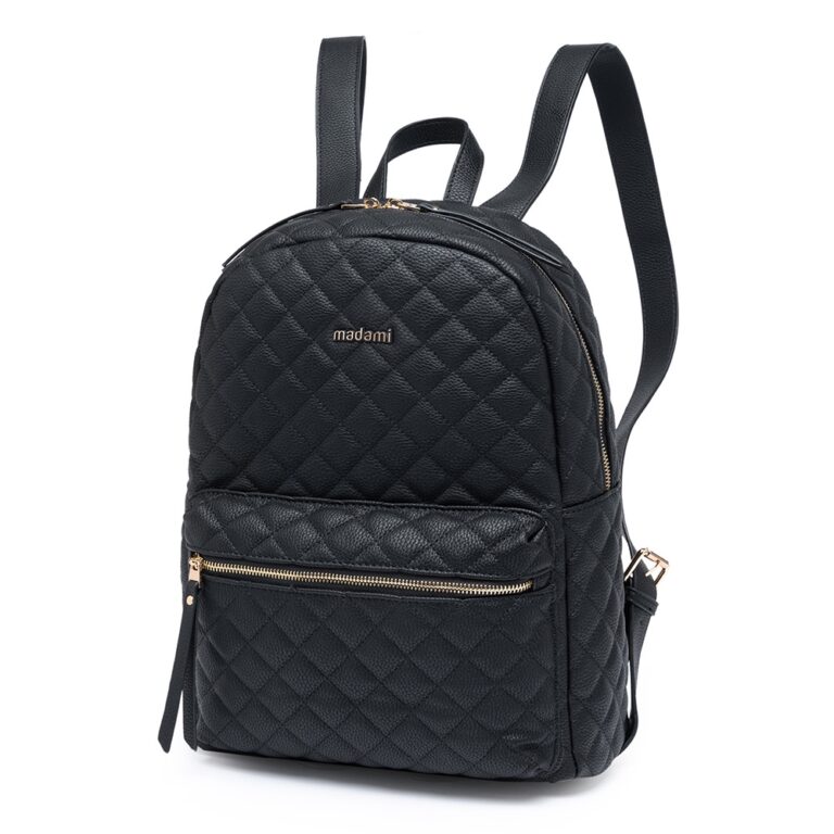 Mochila Madami De Couro Feminina Fashion P/ Notebo