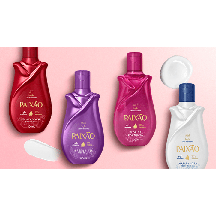 Hidratante/Óleo Corporal Paixão –  200ml/1