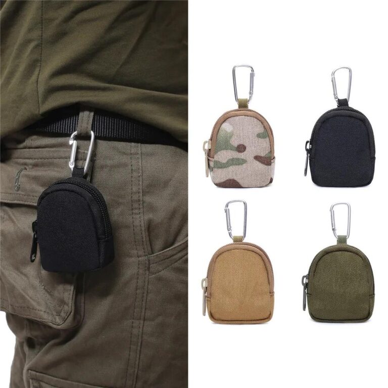Novo Estilo Bolsa Tática EDC Porta-Chaves