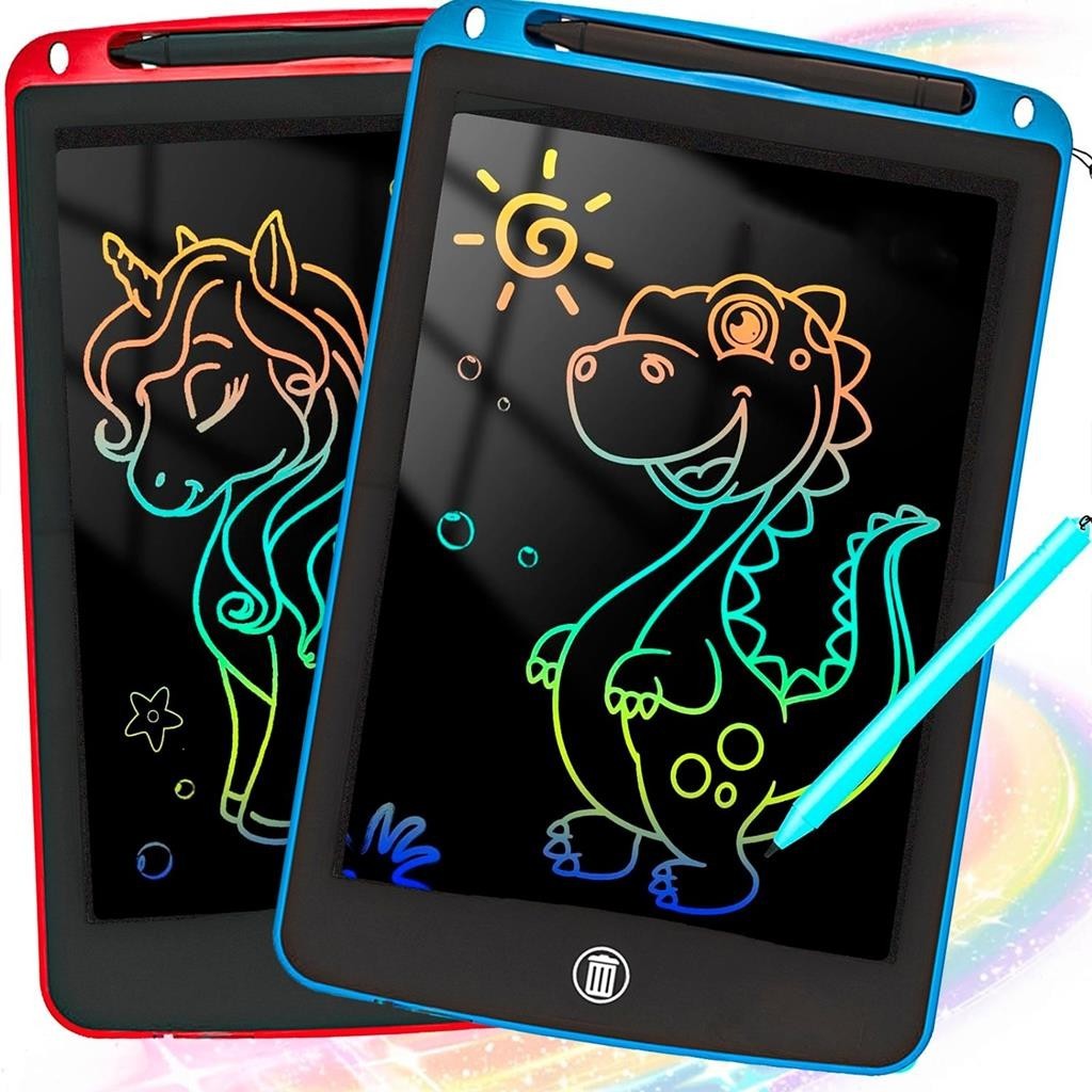 Lousa Magica Tablet Infantil Tela LCD 8 Polegadas Educativo Interativo Para Desenhar Pintar Pintura