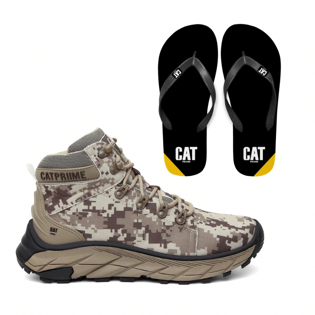 Bota Cano Baixo Segurança Com c.a 47751+ Chinelo De Brinde