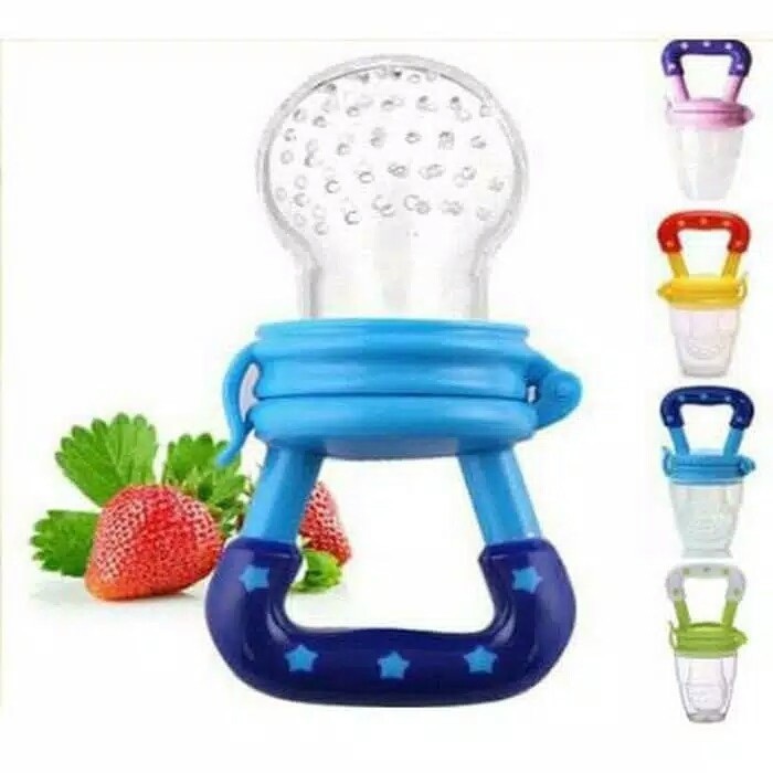 Chupeta Alimentadora Mordedor Bico de Silicone Mac