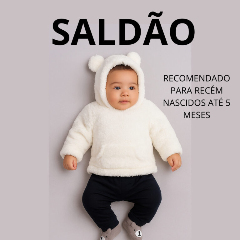 Casaco Teddy Saldão Barato Menina Menino Unissex