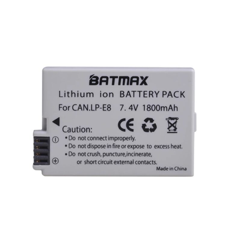 Bateria Batmax Lp-e8 Para Canon Eos Rebel T2i T3i 