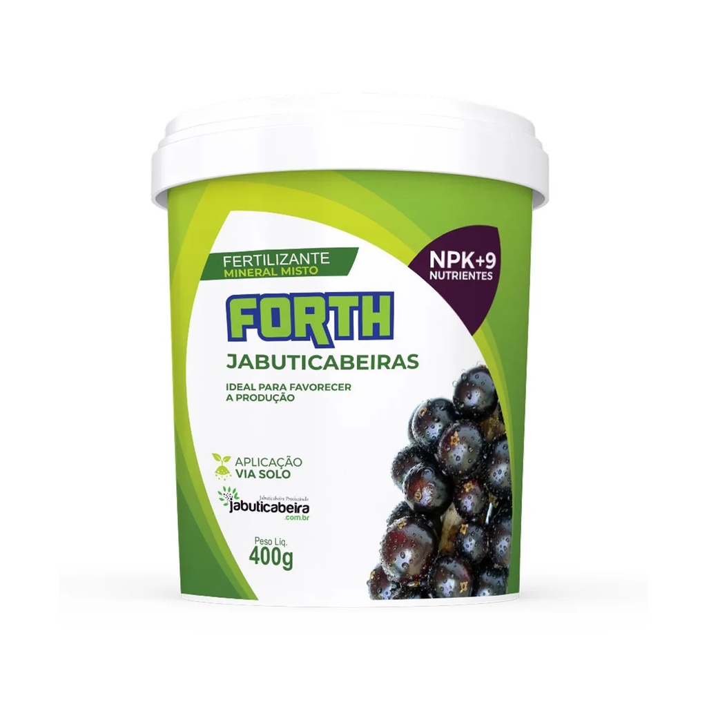 Forth Jabuticabeiras 400g Fertilizante Adubo – Forth Jardim