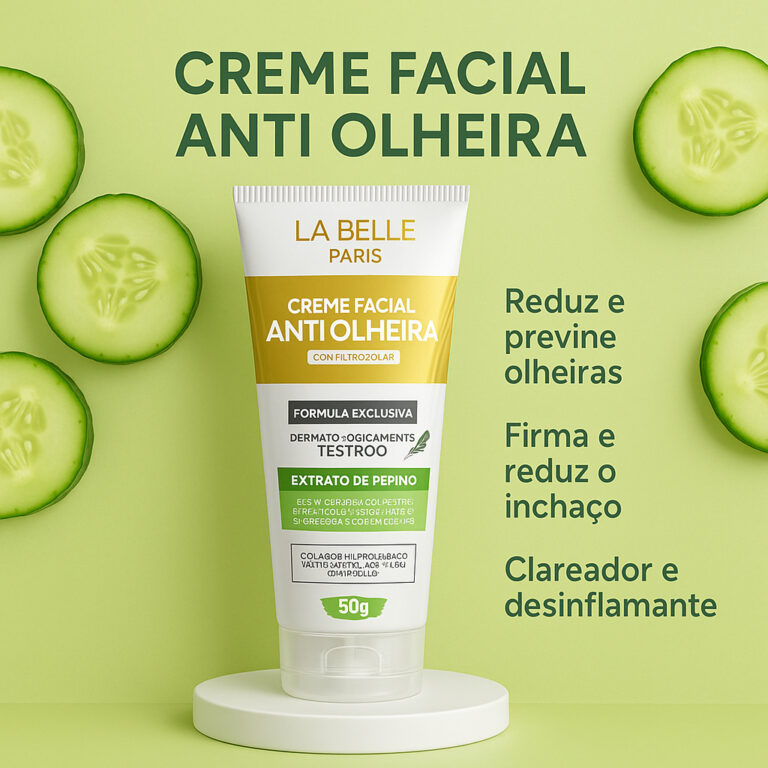 La Belle Creme Facial 50g Anti-Olheira com Filtro 