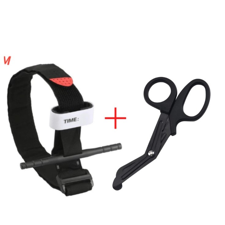 Kit Torniquete Tático Militar Primeiros Socorros 