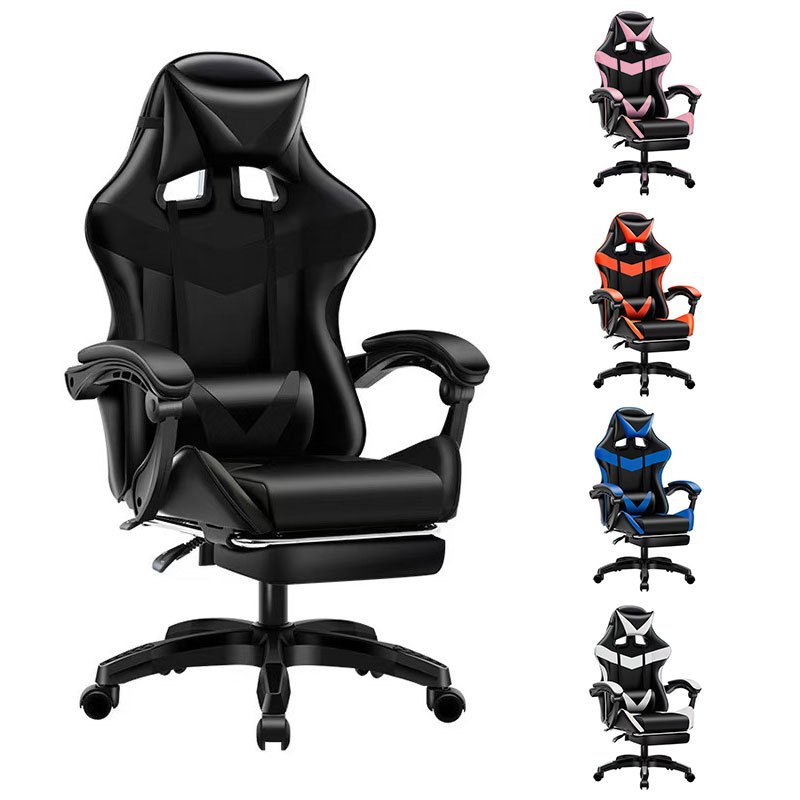 Cadeira Gamer Ergonômica – Escritório, Casa e Universitário com Reclinação e Altura Ajustável-F19