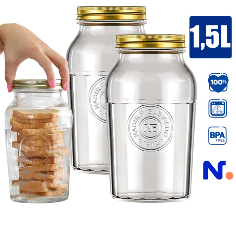 Kit Jogo 02 Pote Americano Nadir Vintage Vasilha V
