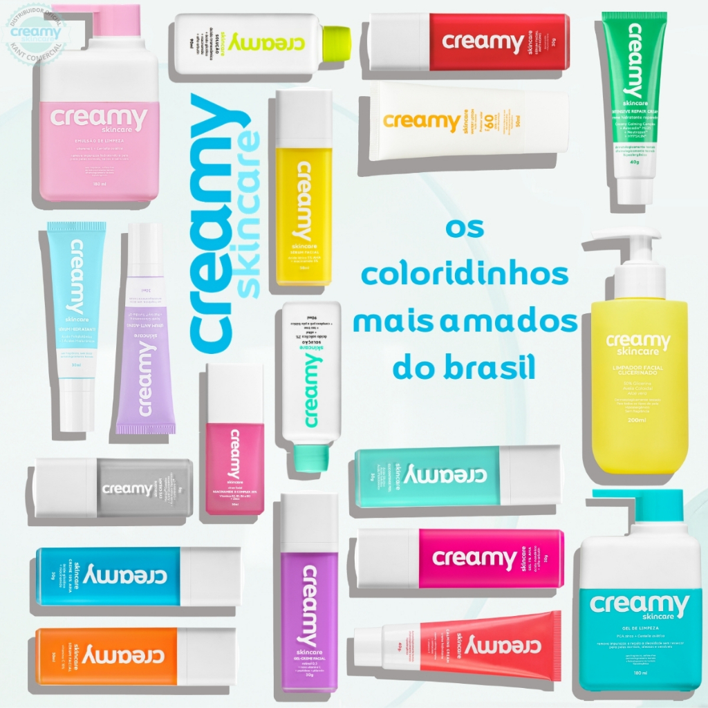 CREAMY SKINCARE MANDELICO, GLICOLICO,  VITAMINA C, CALMING CREAM, RETINOL  CREAMY ESCOLHA O SEU