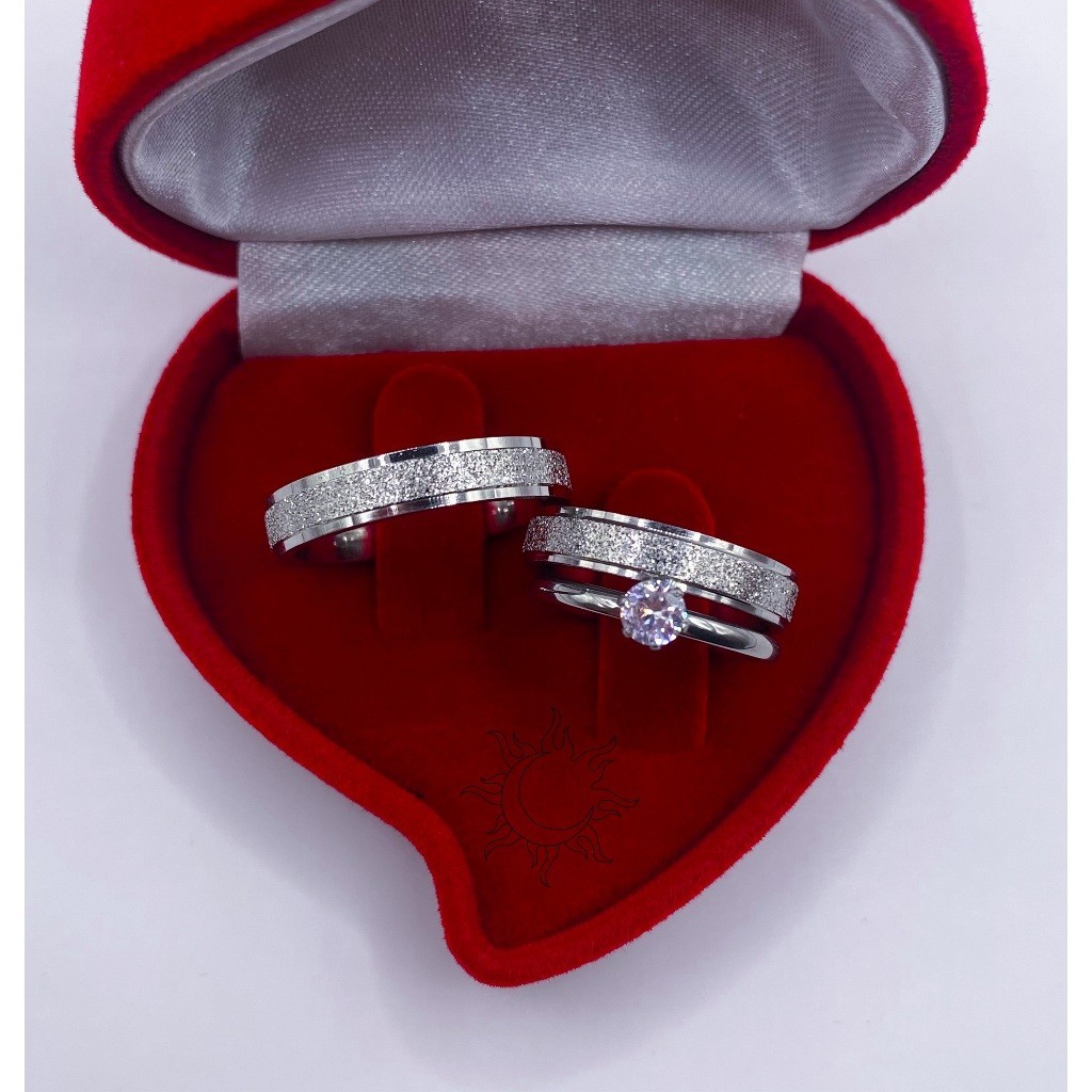 Par de Aliança Namoro Compromisso Prata Diamantada Brilhante fina 4mm