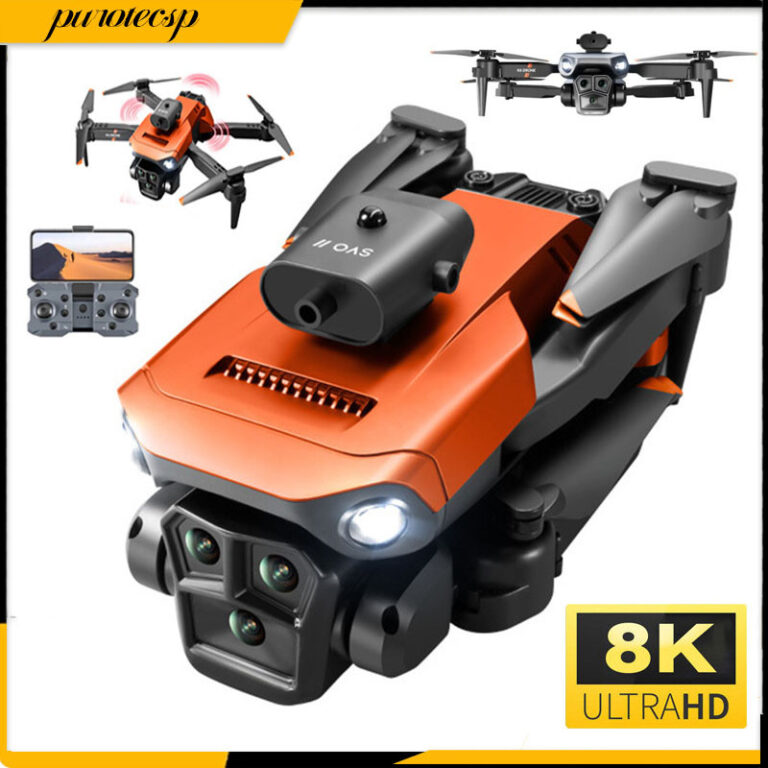 8K Drone Profissional Com 3 Câmeras Fotografia A