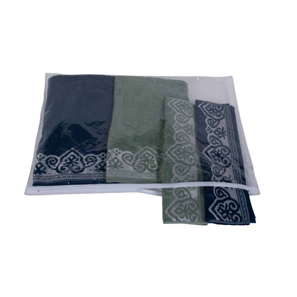 Saco Organizador Multiuso Lençol Casal e Queen 55 X 49 De Pvc Com Ziper