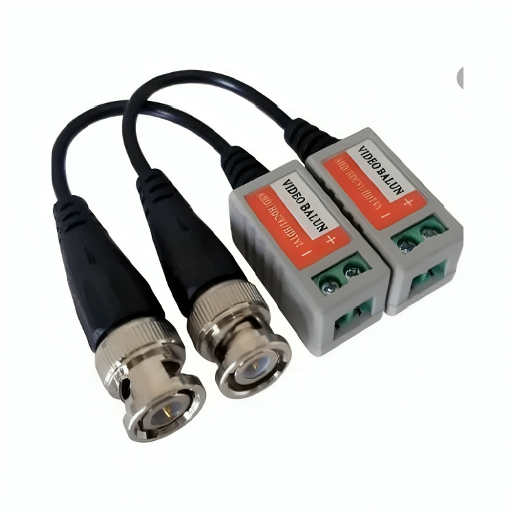 Conector Par Vídeo Balun HD Borne Parafuso –