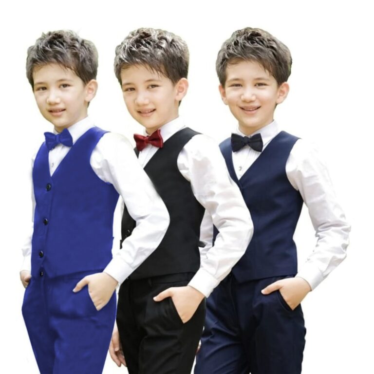 Colete camisa e gravata infantil menino Bebê 1 a 