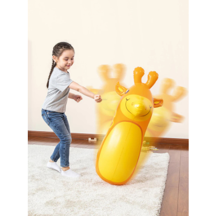 Joao Bobo Boneco Teimoso 3d Inflável Animais 89cm