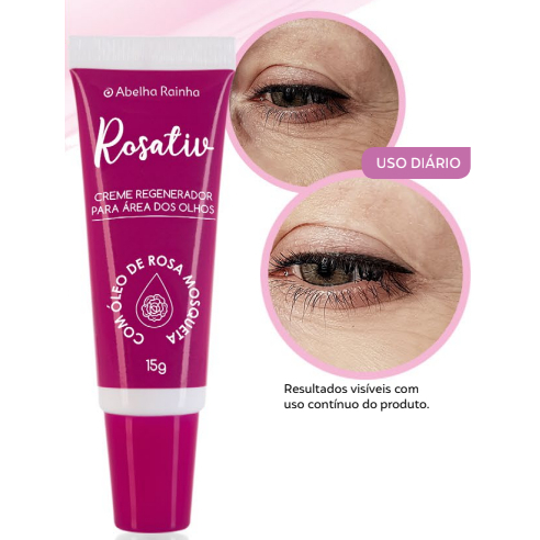 Creme Para Área Olhos Rosativ Combate olheiras Ab