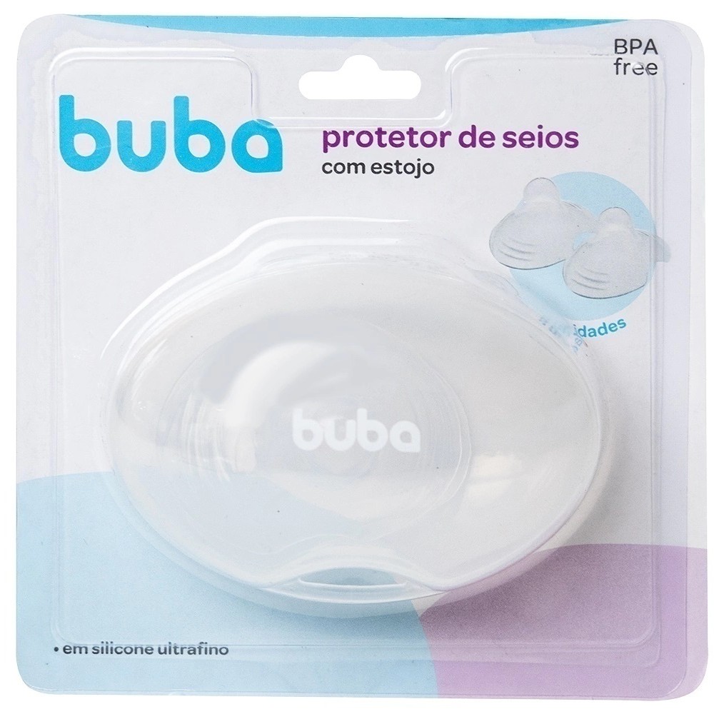 Protetor De Silicone Para Seios Mamilo Bico Seio Peito Amamentação Original Buba Pimpolho