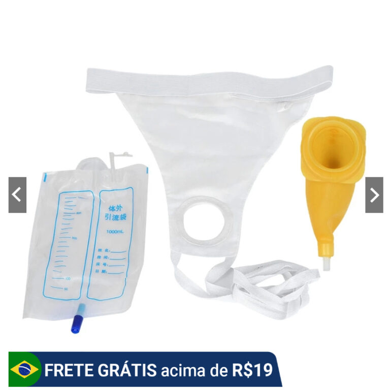 Bolsa Cueca Coletora Mictório Incontinência Urin