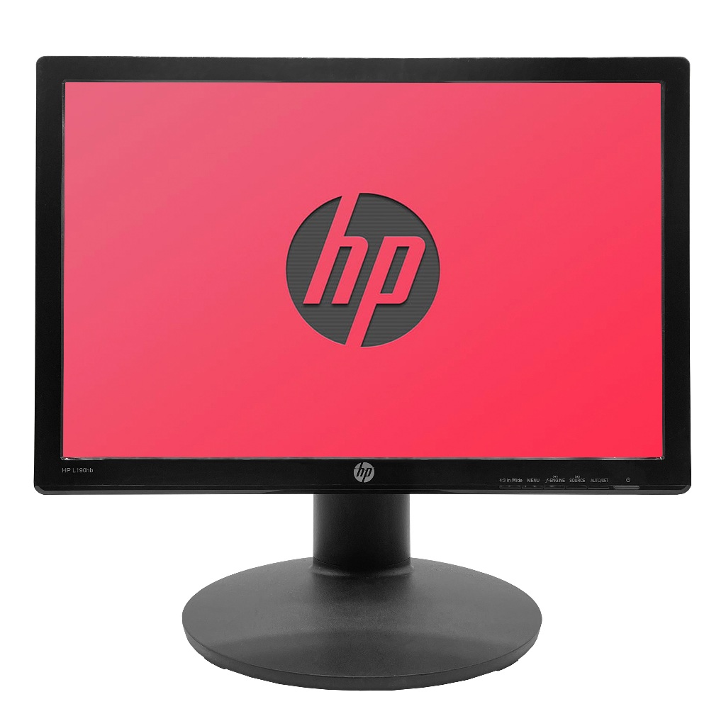 Monitor Para Computador e Câmeras 19 Wide Muito Barato Por Ter Detalhes Estéticos Pequenos Riscos e
